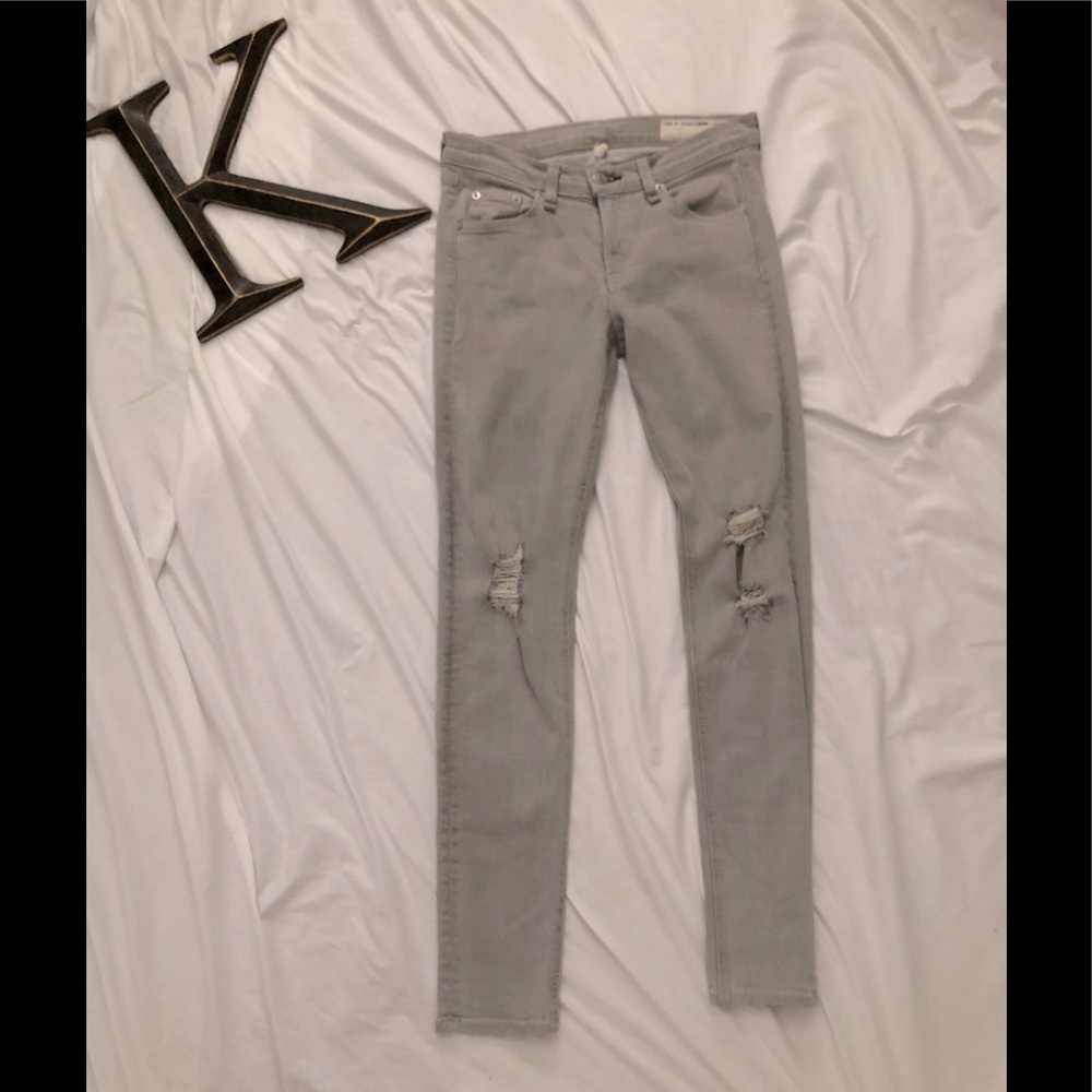 Rag&Bone Gray Jeans Size 28 Never Worn
